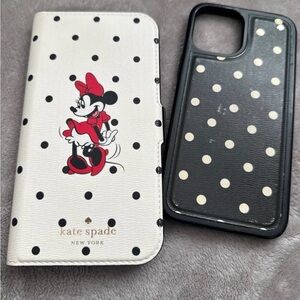 Kate Spade Minnie Mouse Polka Dot Case - Red, Black, and White iPhone 12 Pro Max